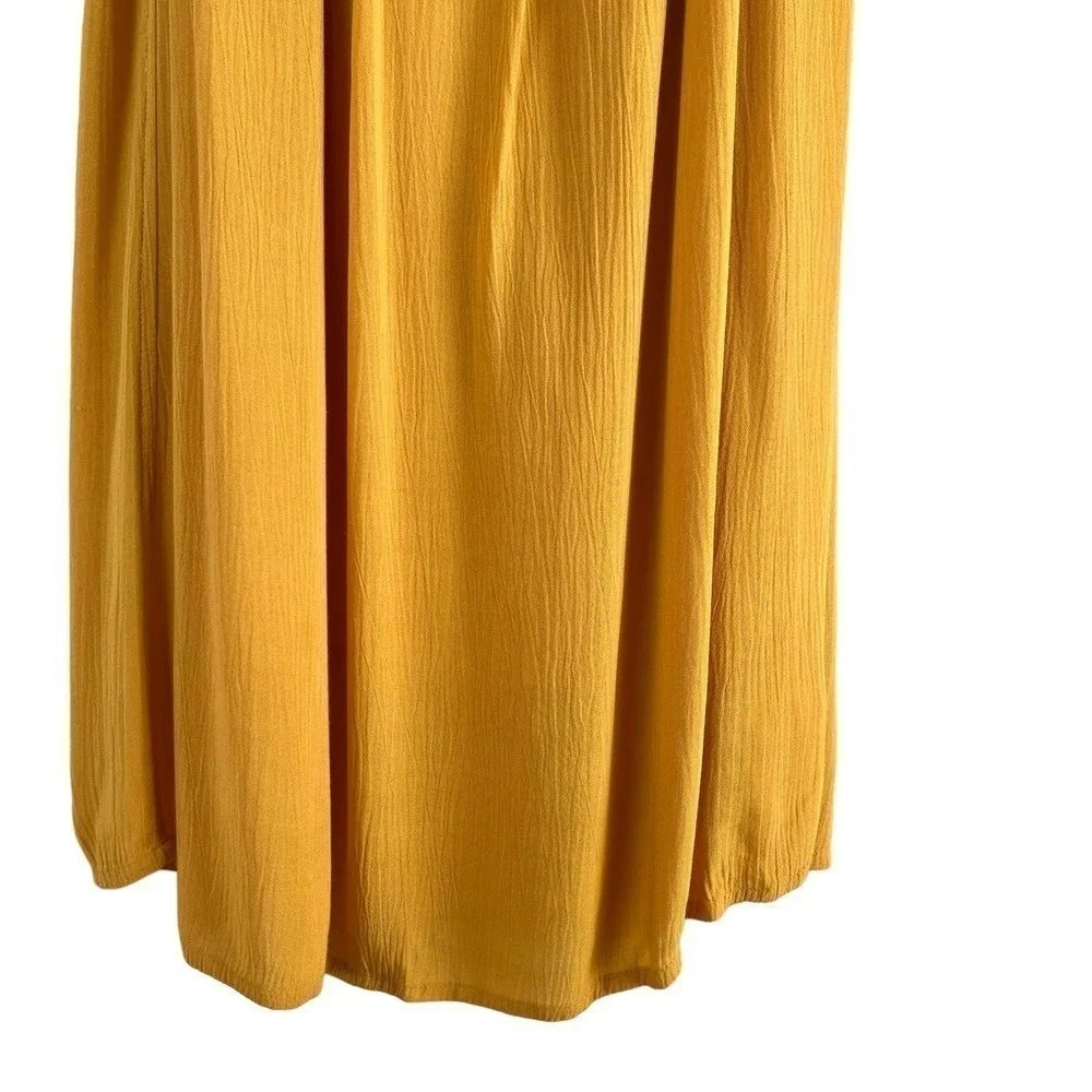 Ichi Marrakech Off-The-Shoulder Ruffle‎ Dress in Yellow, Size XS - Picture 8 of 14